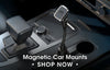 Magnetic car mounts for safe driving
