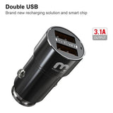 2-in-1 Car Charger with 6FT USB-C Cable