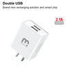 2-in-1 Travel Charger with 6FT Micro USB Cable