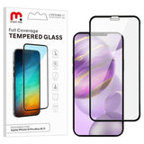 Clear anti smudge full coverage tempered glass screen protector for the Apple iPhone 12 Pro Max