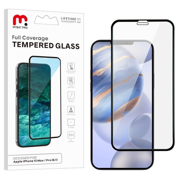 Clear full coverage tempered glass for the Apple iPhone 12 and iPhone 12 Pro