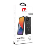 MyBat Pro Fuse Series w/ MagSafe Case for Apple iPhone 15 Plus (6.7) - White