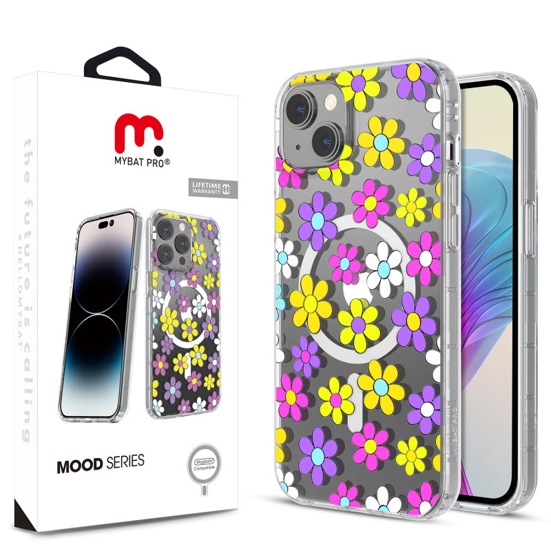 MyBat Pro Mood Series MagSafe Case for Apple iPhone 15 Plus (6.7) - Black Leopard