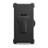 MYBAT PRO Shockproof Maverick Series Case for Samsung Galaxy S22 Ultra 6.8" with Belt Clip Holster, Heavy Duty Military Grade Drop Protective Case with 360° Rotating Stand (No Screen Protector), Black
