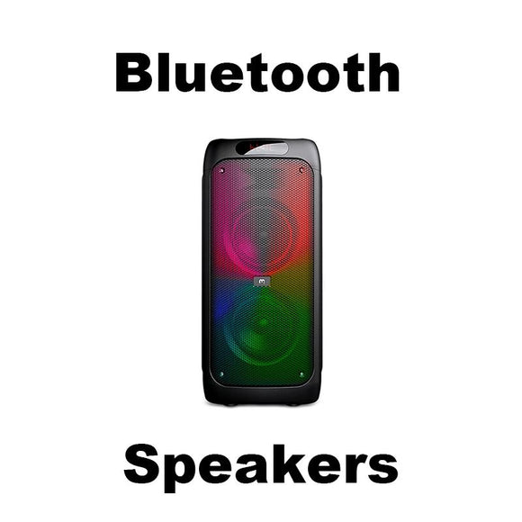 This Page includes all MyBat Pro Bluetooth Enabled Speakers from Party Speakers, Waterproof Speakers and more.