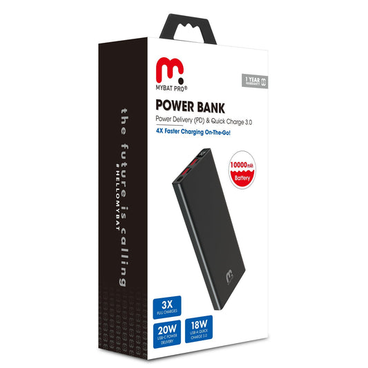 10,000 mAh Power Delivery Power BankMyBat Pro