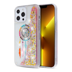MyBat Quicksand - Funda protectora híbrida con purpurina para iPhone 13 Pro (6.1)
