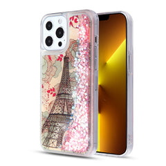 MyBat Quicksand Glitter Hybrid Protector Cover for Apple iPhone 13 Pro (6.1)