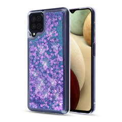 MyBat Quicksand Glitter Hybrid Protector Cover for Samsung Galaxy A12 5G