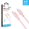 MyBat Pro USB-C to USB-C Liquid Silicone Cable (L=6 FT)