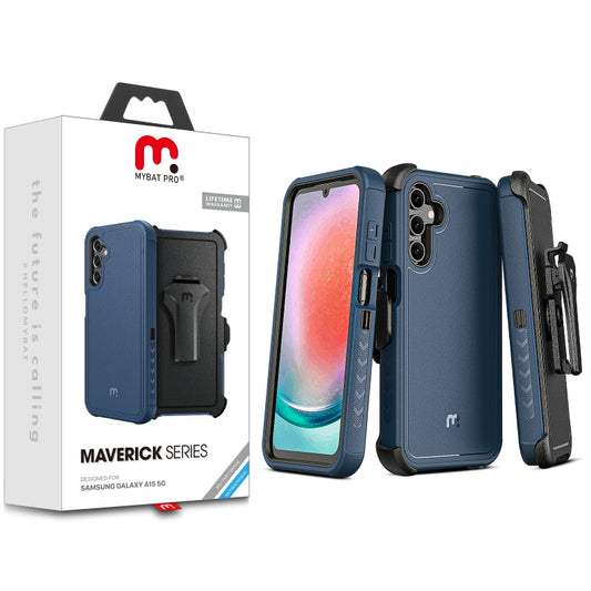 Funda MyBat Pro Maverick Series con funda para Samsung Galaxy A15 5G