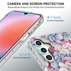 Funda MyBat Pro Mood Series (con diamantes) para Samsung Galaxy A15 5G