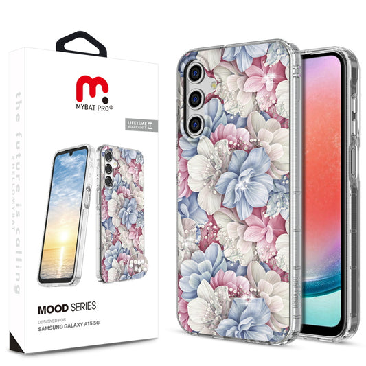 Funda MyBat Pro Mood Series (con diamantes) para Samsung Galaxy A15 5G