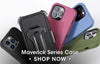 Maverick Series Case, rugged drop test with belt holster clip for iPhone and Galaxy.