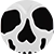 Skullcap Ivory White