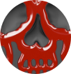 Skullcap Red Black