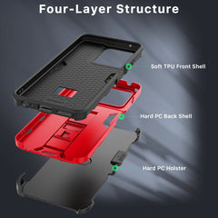 echelon Reflex Series Case with Holster for Motorola Moto G 5G (2025) - BlackMybat Pro