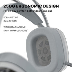 Echelon SoundScape See - Through RGB Gaming Headset w/ USB - C MicMyBat Pro