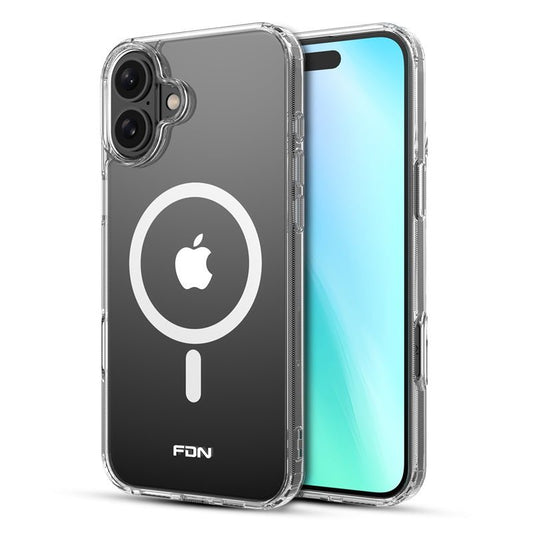 FDN Clear Seriesw/ MagSafe Case for Apple iPhone 16 PlusiPhone 16 Plus