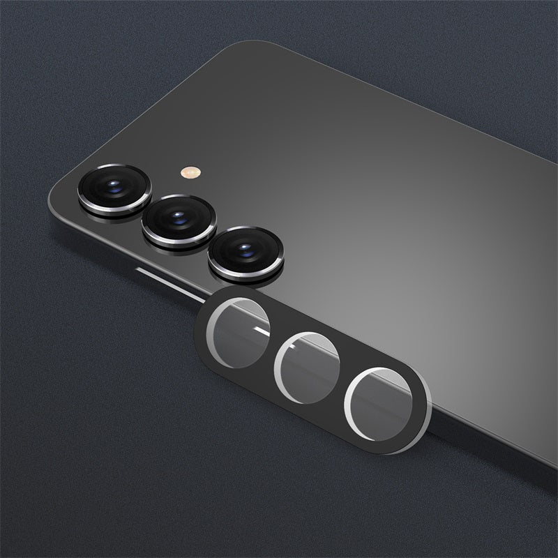 FDN Tempered Glass Lens Protector for Samsung Galaxy S25 - Black - MyBat Pro