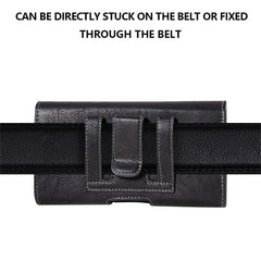 LUXMO Medium Horizontal Universal Pouch - Black