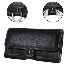 LUXMO Medium Horizontal Universal Pouch - Black