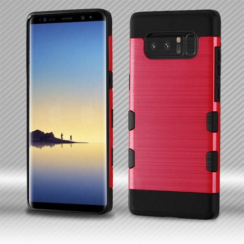 MyBat Brushed TUFF Trooper Hybrid Protector Cover [Military - Grade Certified] for Samsung Galaxy Note 8Galaxy Note 8