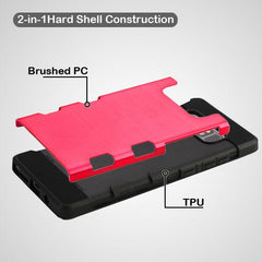 MyBat Brushed TUFF Trooper Hybrid Protector Cover [Military - Grade Certified] for Samsung Galaxy Note 8Galaxy Note 8