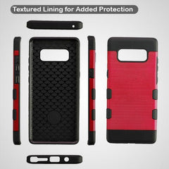 MyBat Brushed TUFF Trooper Hybrid Protector Cover [Military - Grade Certified] for Samsung Galaxy Note 8Galaxy Note 8