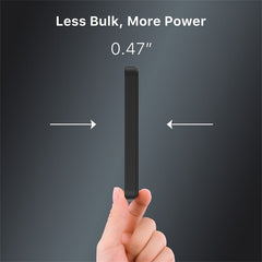 MyBat Design Lab 5000mAh Magnetic Wireless Power Bank - Black - Lady Of The Dead