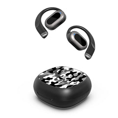 MyBat Design Lab Open - Ear Earbuds - Black - Black & White Camouflage