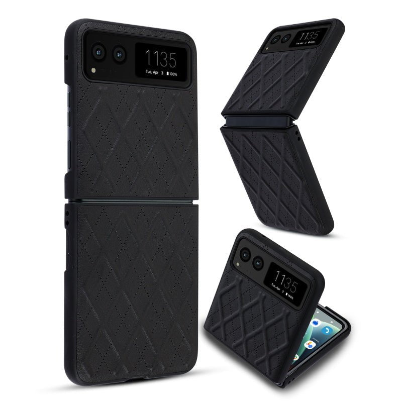 MyBat Leather Protector Case for Motorola razr (2023)razr (2023)