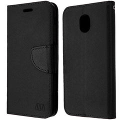 MyBat Liner MyJacket Wallet Crossgrain Series for Samsung J337 (Galaxy J3 (2018))/Galaxy J3 V/J3 3rd Gen / Galaxy J3 StarGalaxy J3