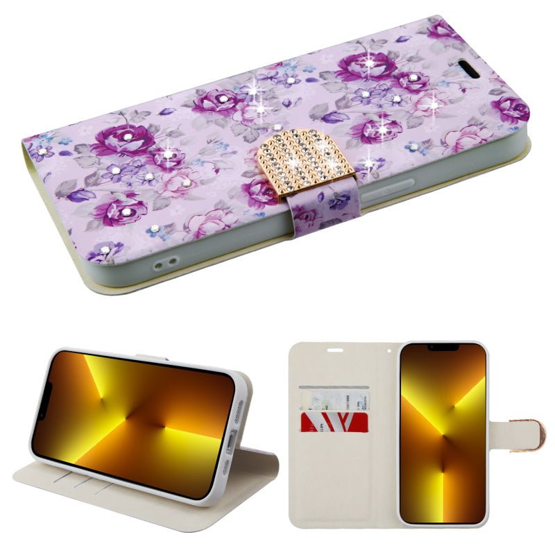 MyBat MyJacket Wallet Diamond Series for Apple iPhone 13 Pro (6.1)iPhone 13 Pro
