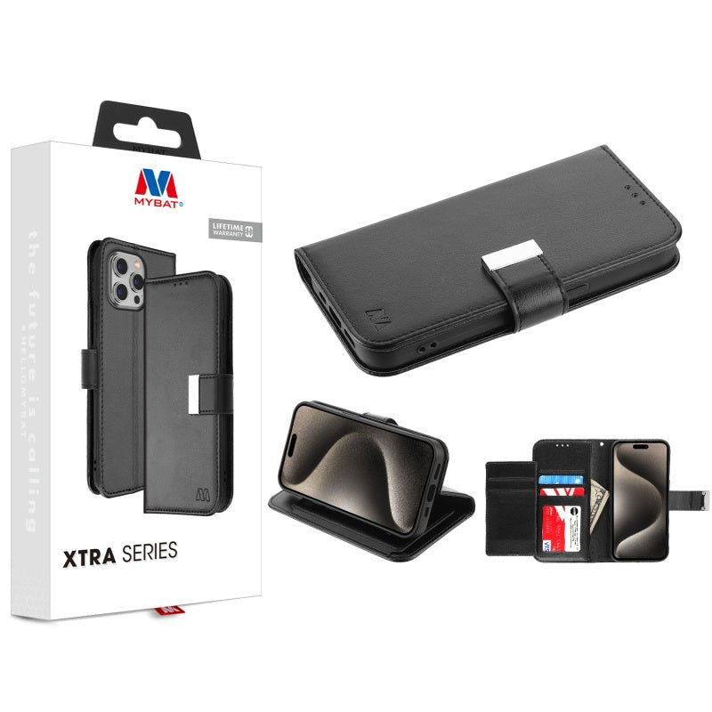 MyBat MyJacket Wallet Xtra Series for Apple iPhone 15 Pro (6.1)iPhone 15 Pro