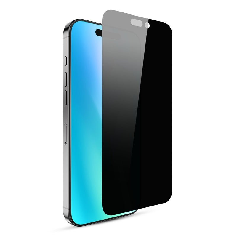 MyBat Pro 360° Privacy Full Coverage Tempered Glass for Apple iPhone 16 / 15 (6.1) - Clear - MyBat Pro