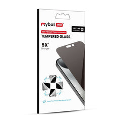 MyBat Pro 360° Privacy Full Coverage Tempered Glass for Apple iPhone 16 / 15 (6.1) - Clear - MyBat Pro
