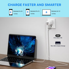 MyBat Pro 67W GaN Three - Port Wall ChargerMyBat Pro