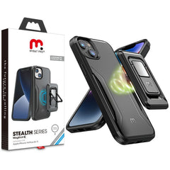 MyBat Pro Antimicrobial Stealth Series MagKick for Apple iPhone 14 Plus (6.7) - Army Green / Black