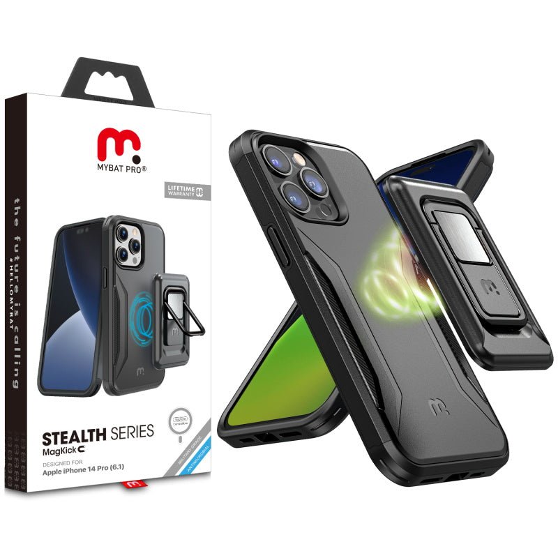 MyBat Pro Antimicrobial Stealth Series MagKick for Apple iPhone 14 Pro (6.1)iPhone 14 Pro