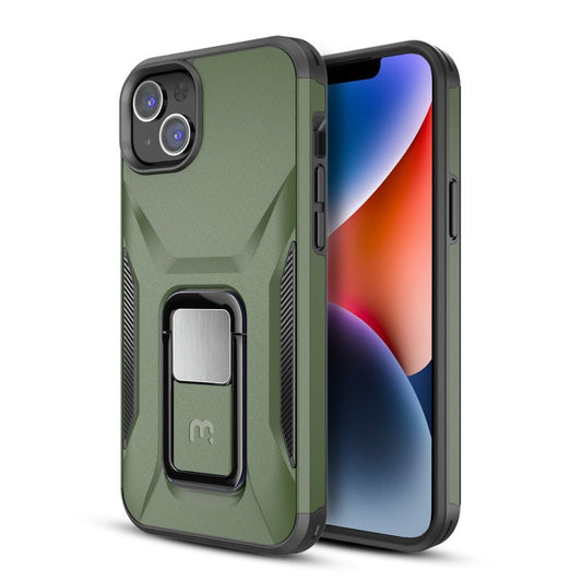 MyBat Pro Antimicrobial Stealth Series (with Stand) for Apple iPhone 14 Plus (6.7)iPhone 14 Plus