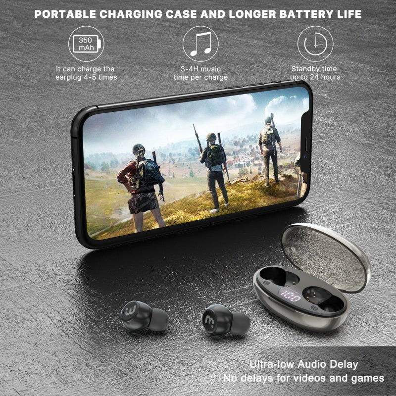 MyBat Pro Apollo True Wireless Earbuds with Charging CaseMyBat Pro