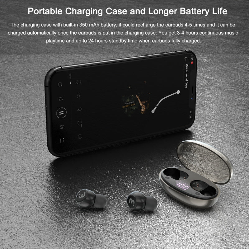 MyBat Pro Apollo True Wireless Earbuds with Charging CaseMyBat Pro