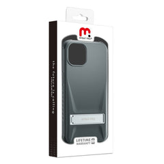 MyBat Pro Beyonder Series Case with Tempered Glass with Kickstand for Apple iPhone 16e / 14 / 13