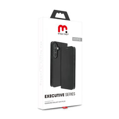 MyBat Pro Executive Series Wallet Case for Samsung Galaxy S24 Plus - Black