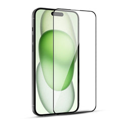 MyBat Pro Full Coverage Tempered Glass Screen Protector for Apple iPhone 15 Plus