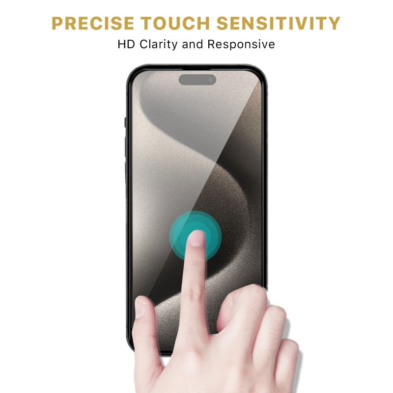 MyBat Pro Full Coverage Tempered Glass Screen Protector for Apple iPhone 15 Pro Max (6.7)iPhone 15 Pro Max