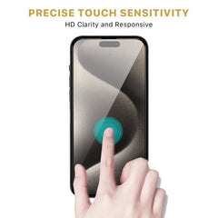 MyBat Pro Full Coverage Tempered Glass Screen Protector for Apple iPhone 15 Pro Max (6.7)iPhone 15 Pro Max