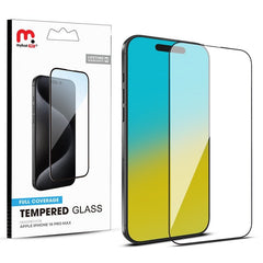 MyBat Pro Full Coverage Tempered Glass Screen Protector for Apple iPhone 16 Pro Max