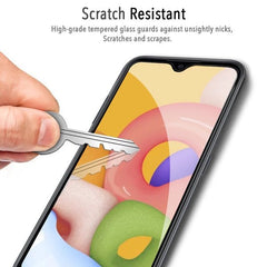 MyBat Pro Full Coverage Tempered Glass Screen Protector for Samsung Galaxy A01 - Clear